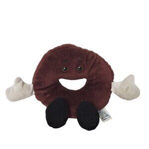 Vintage 1998 Entenmann's Chocolate Doughnut Plush 7 Inch